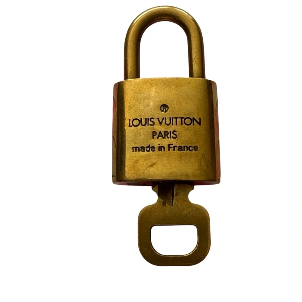 Louis Vuitton Brass Lock with Key